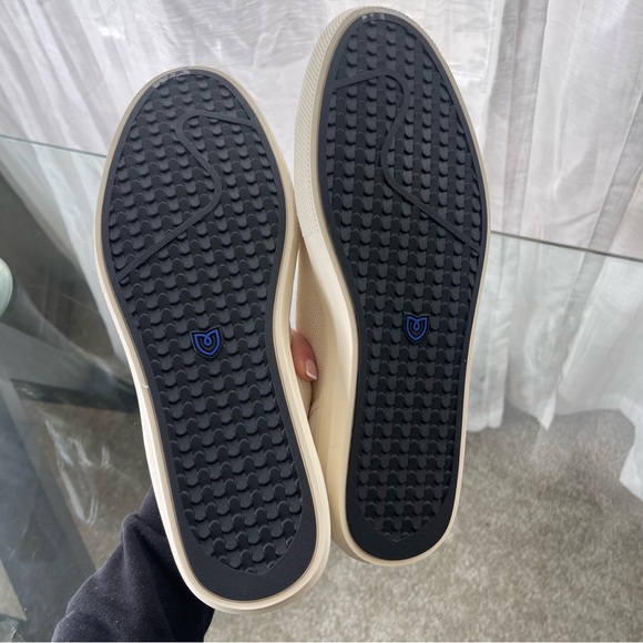 Rothys Shoes Mens 11.5 Womens 13 RS02 Sneakers White Mesh Lace Up Casual Low Top - Picture 7 of 8